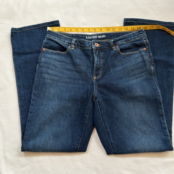 Land's End 10 Bootleg Jeans - Picture 2 of 6